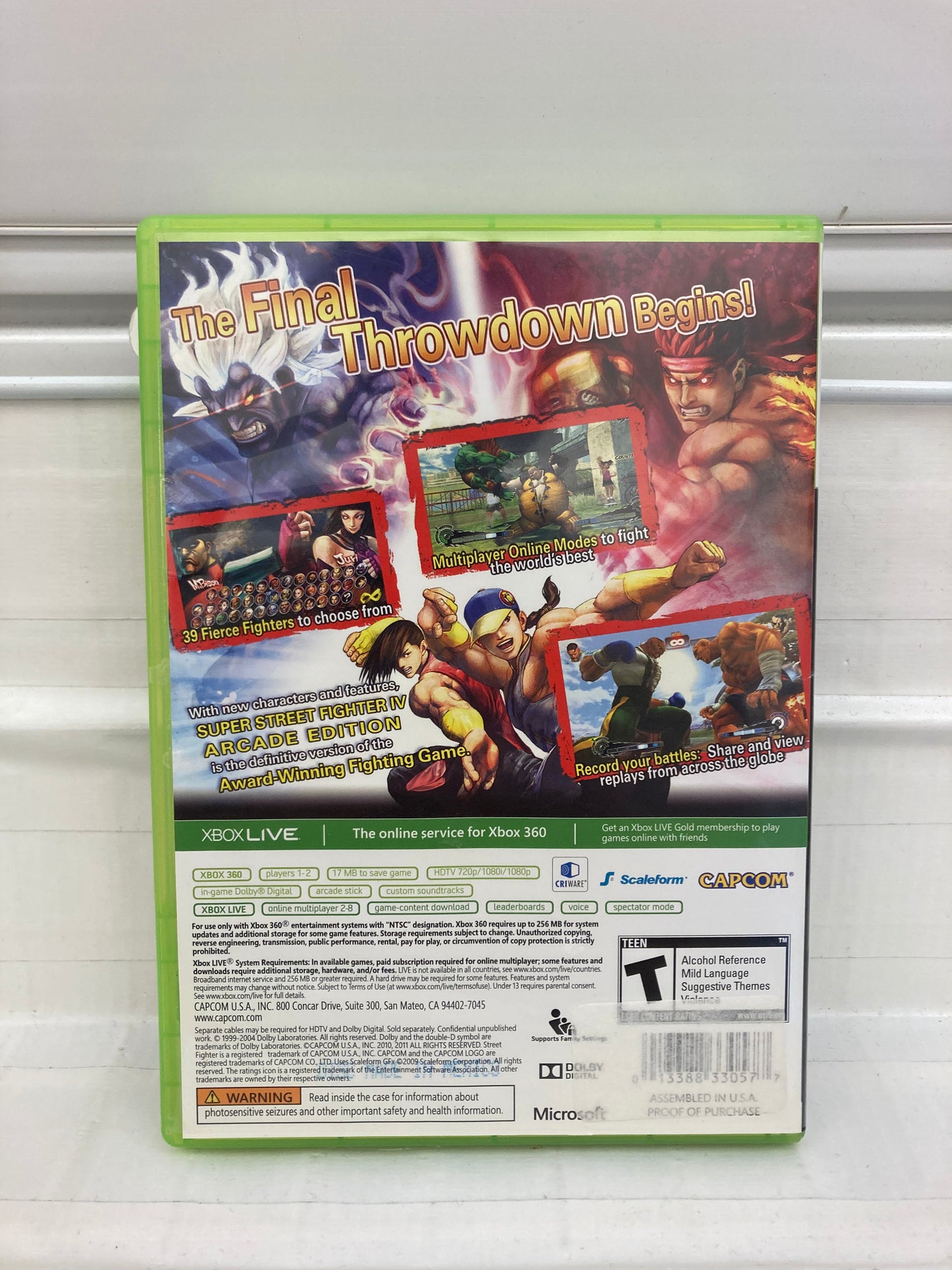 Super Street Fighter IV: Arcade Edition - Xbox 360