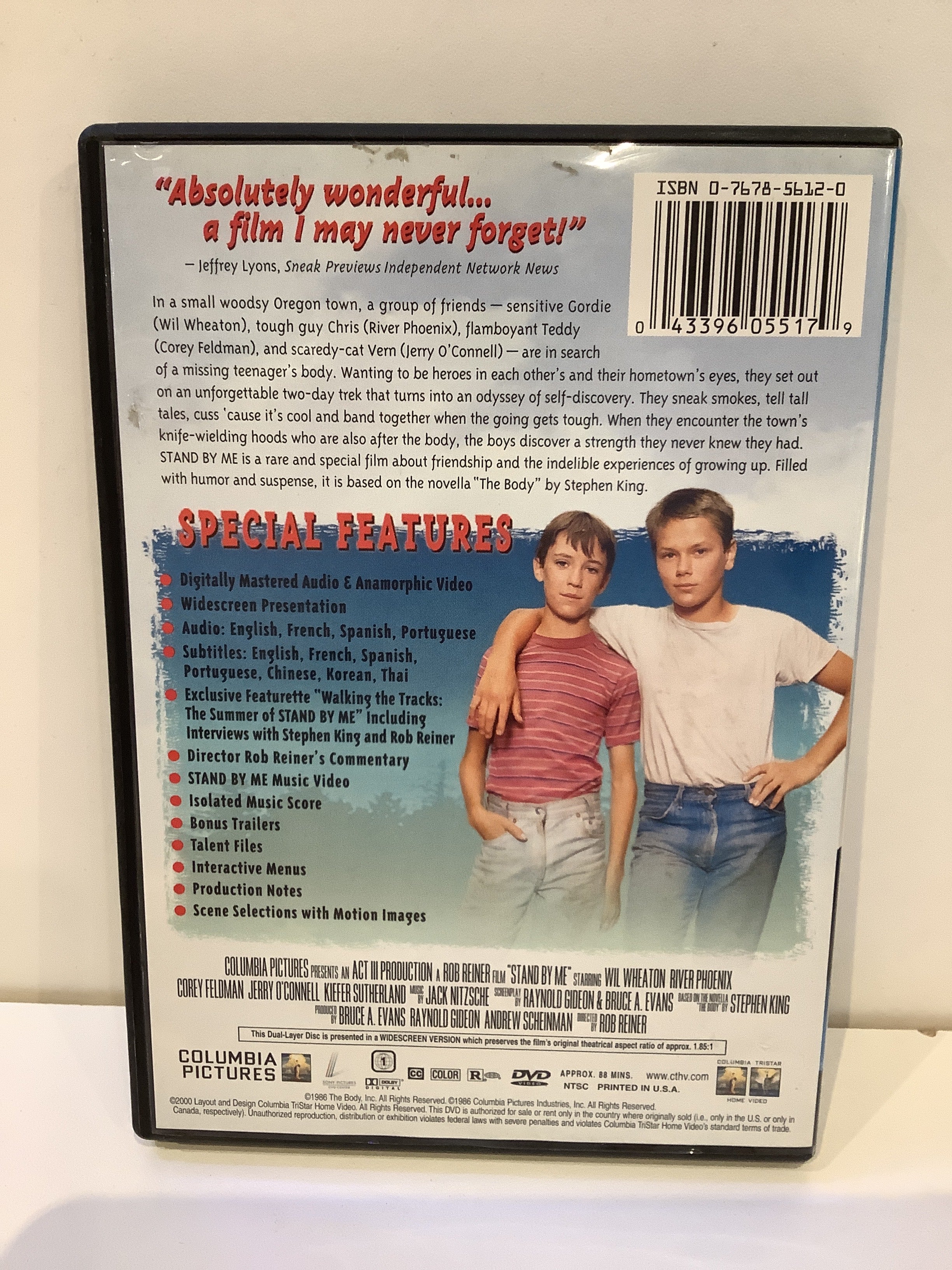 Stand By Me - DVD – Stateline Video Games Inc.
