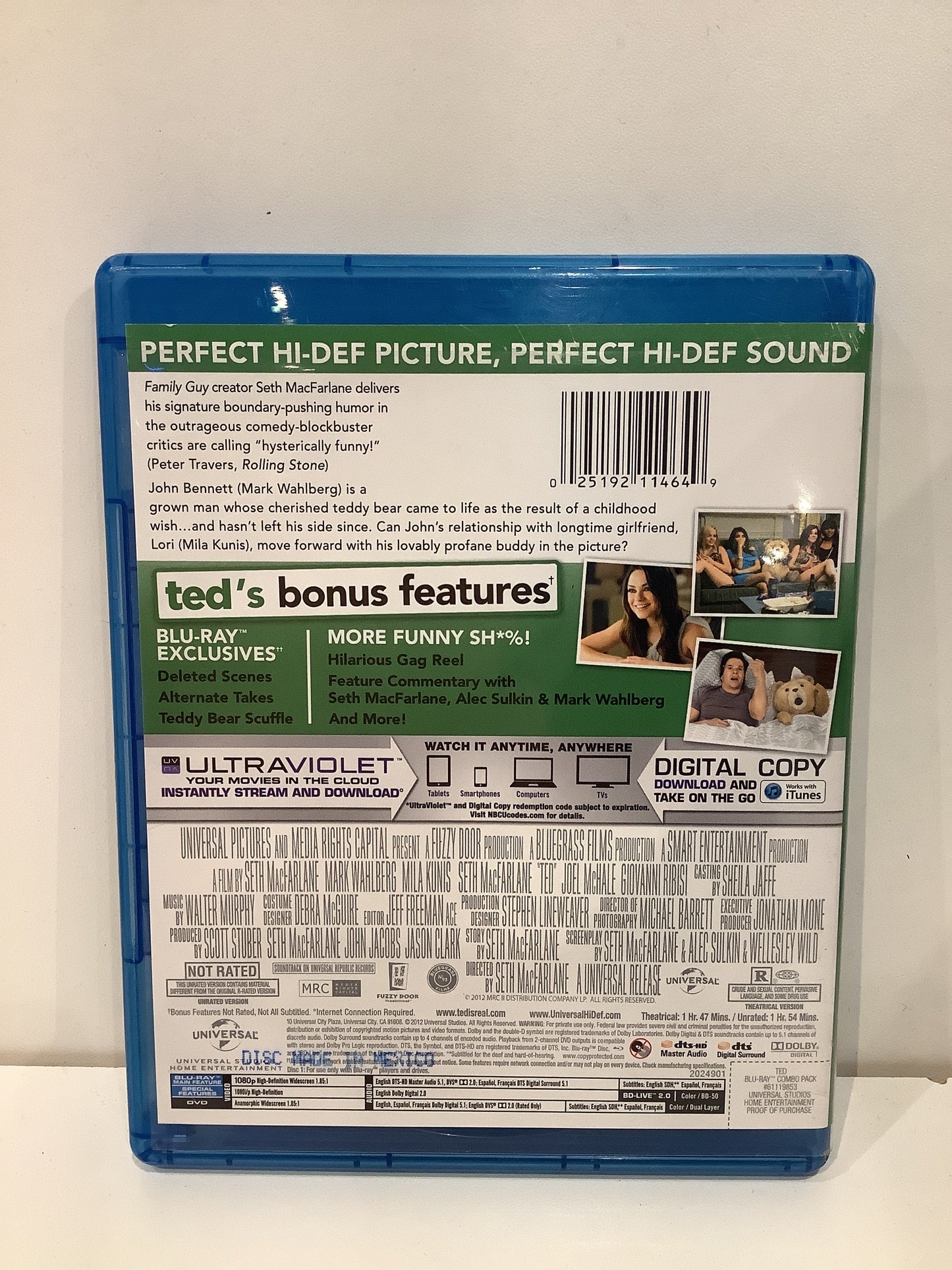 Ted (Unrated) - Blu-Ray