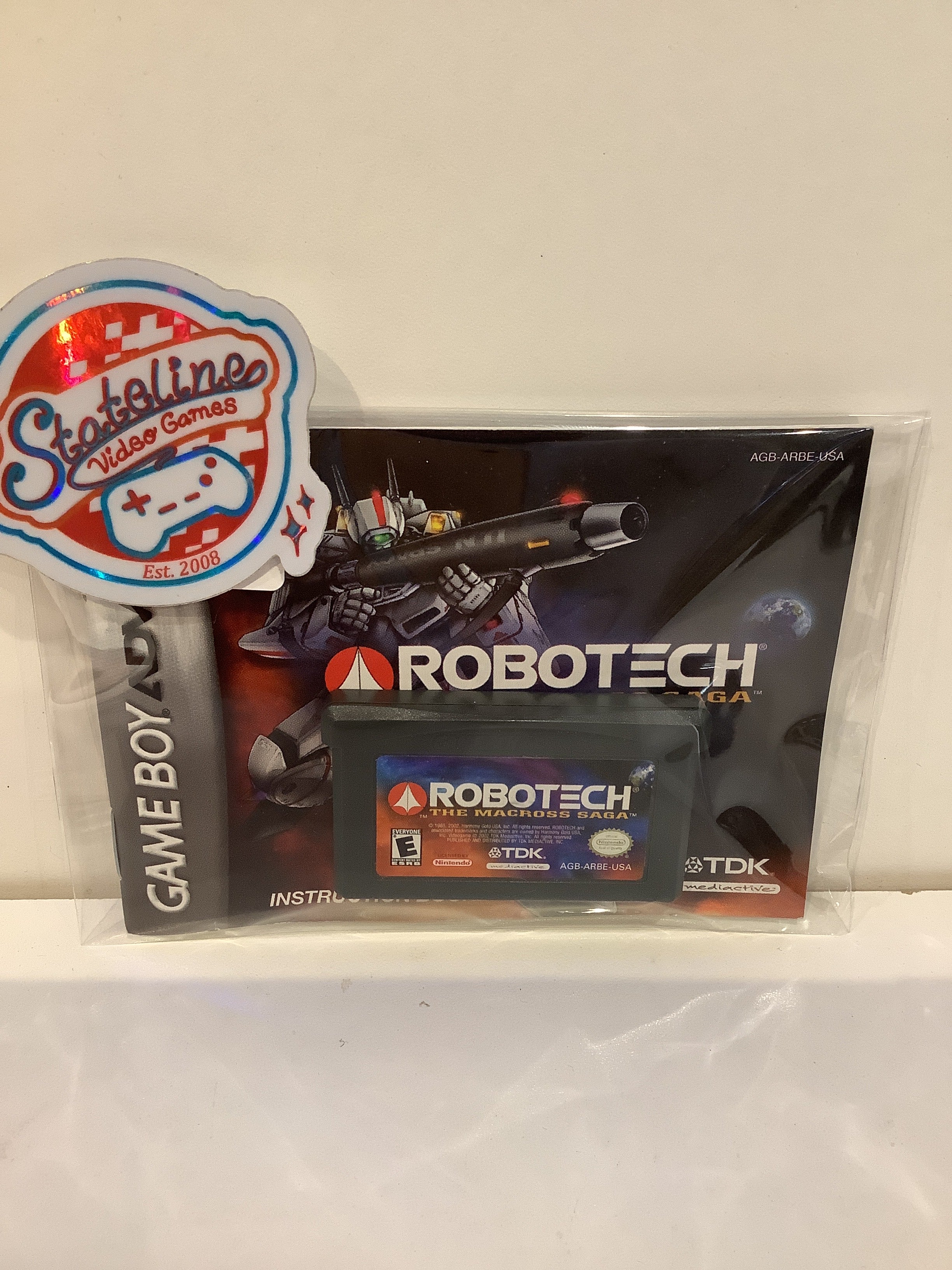 Robotech The Macross Saga - GameBoy Advance – Stateline Video Games Inc.