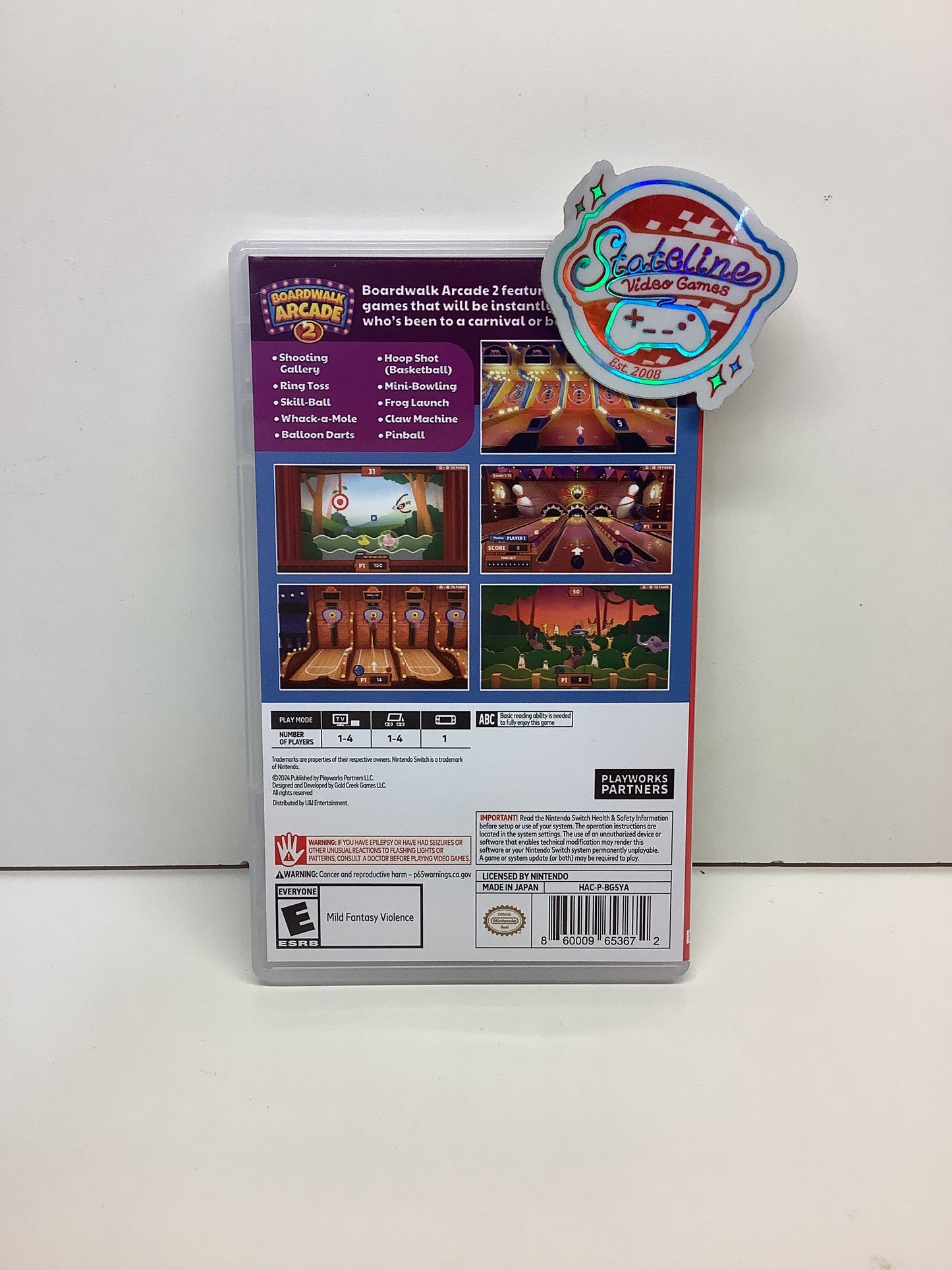 Boardwalk Arcade 2 - Nintendo Switch