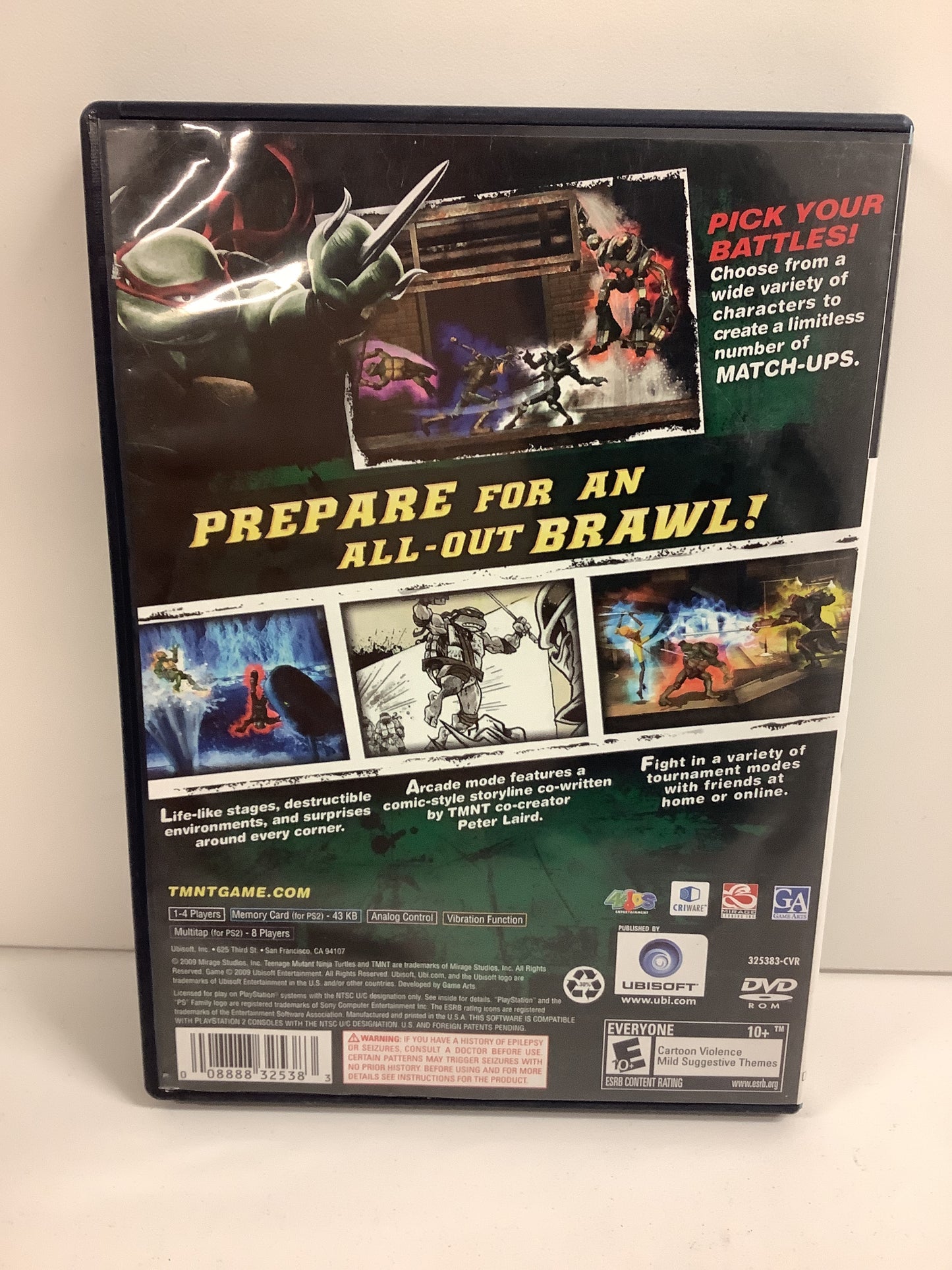 Teenage Mutant Ninja Turtles: Smash-Up - Playstation 2