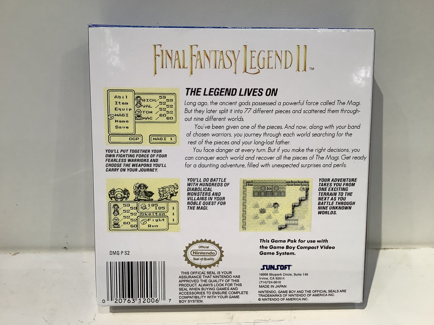 Final Fantasy Legend 2 - GameBoy