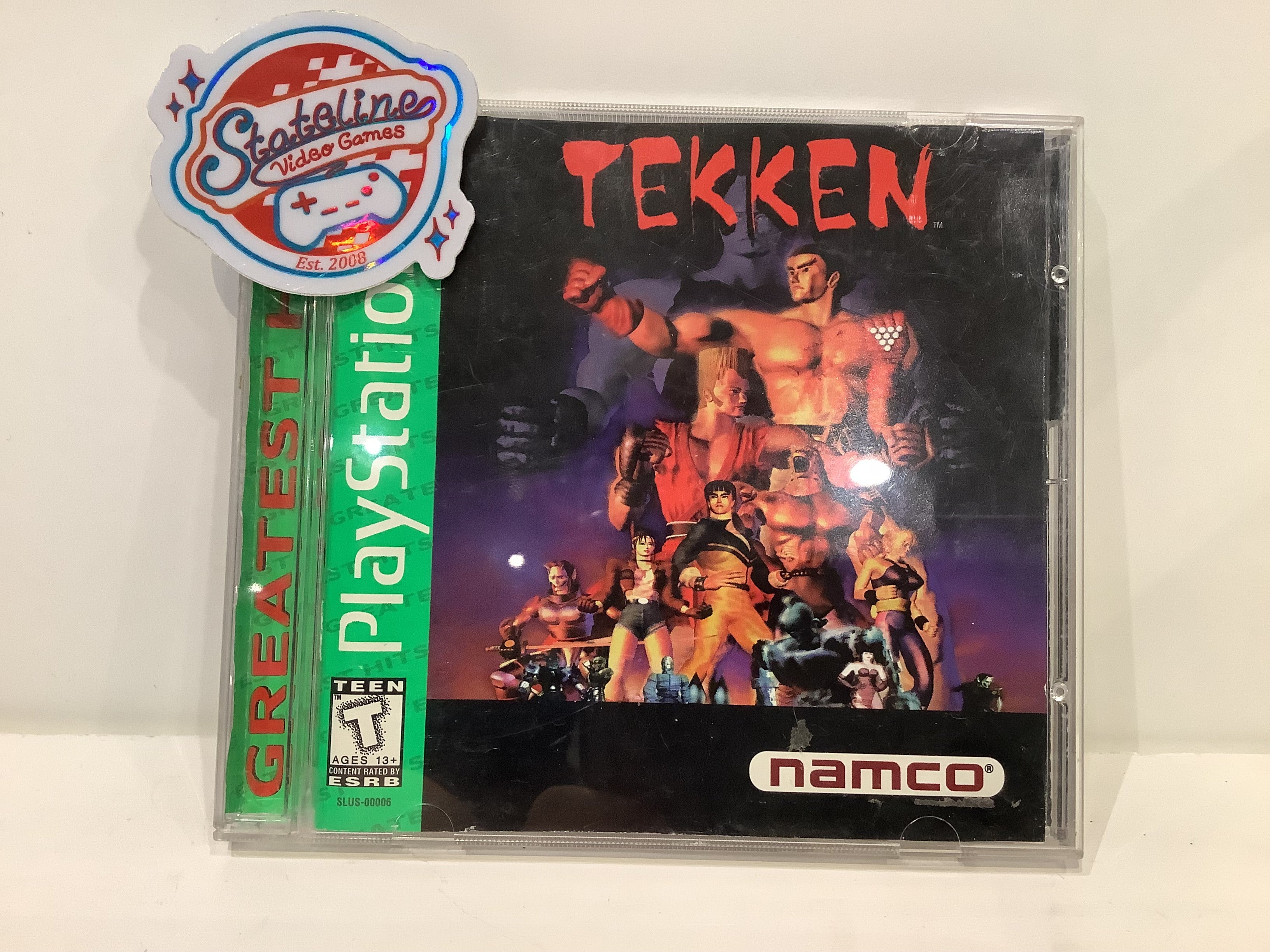 Tekken [Greatest Hits] - Playstation – Stateline Video Games Inc.