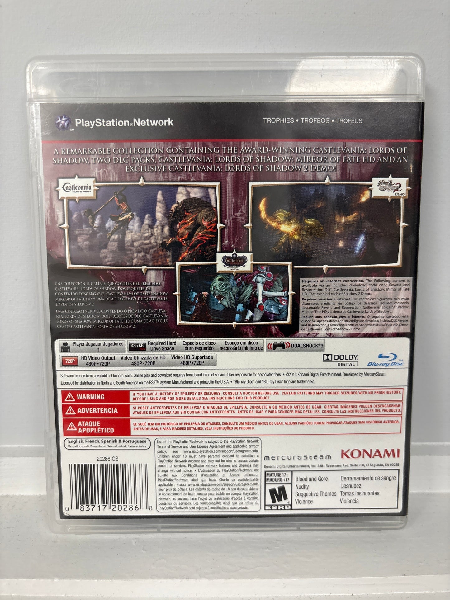 Castlevania Lords of Shadow Collection - Playstation 3