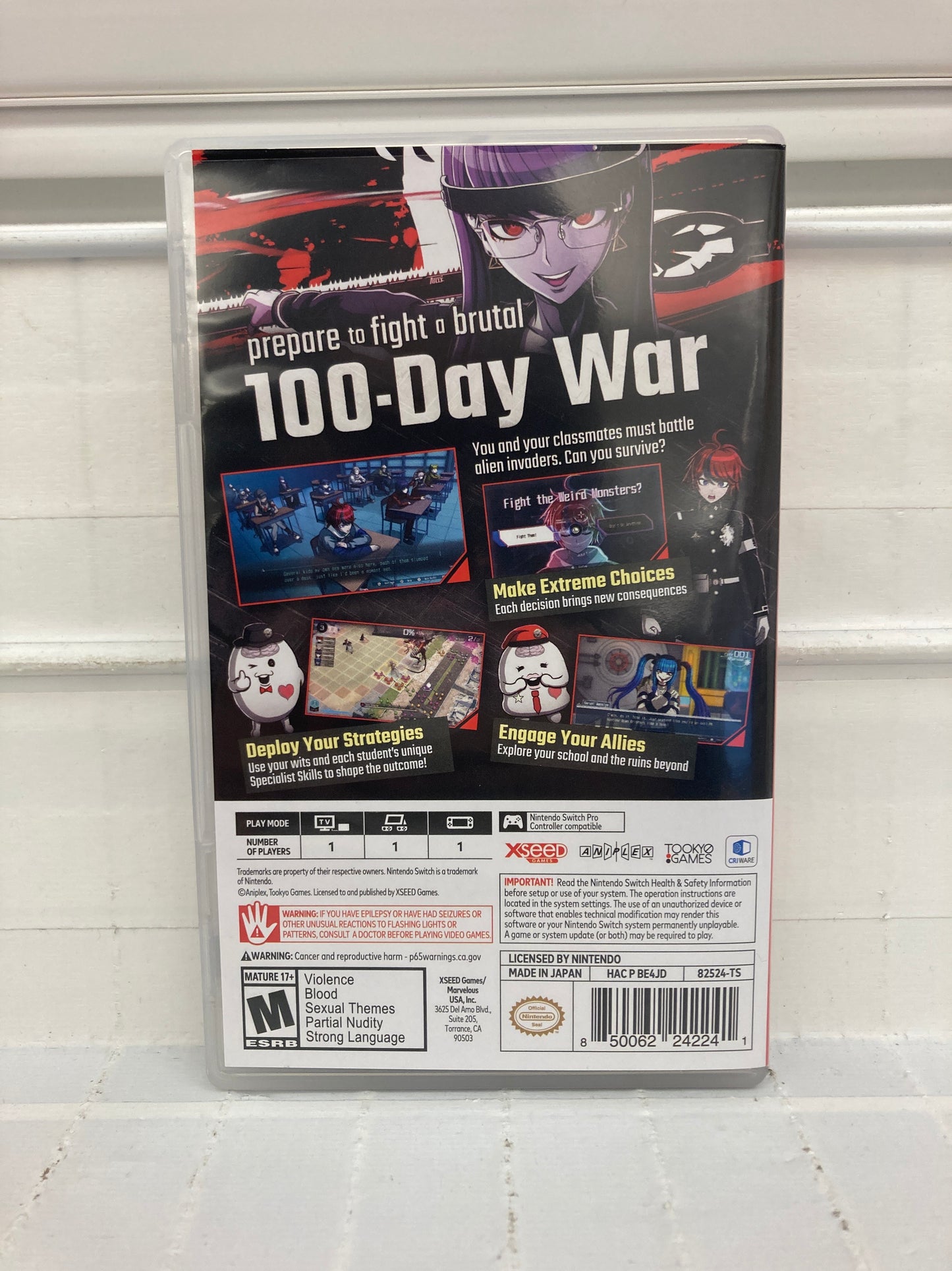 The Hundred Line: Last Defense Academy - Nintendo Switch