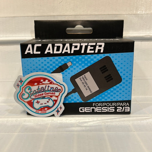 Old Skool Sega Genesis 2/3 AC Adapter - Sega Genesis