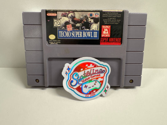 Tecmo Super Bowl III - Super Nintendo