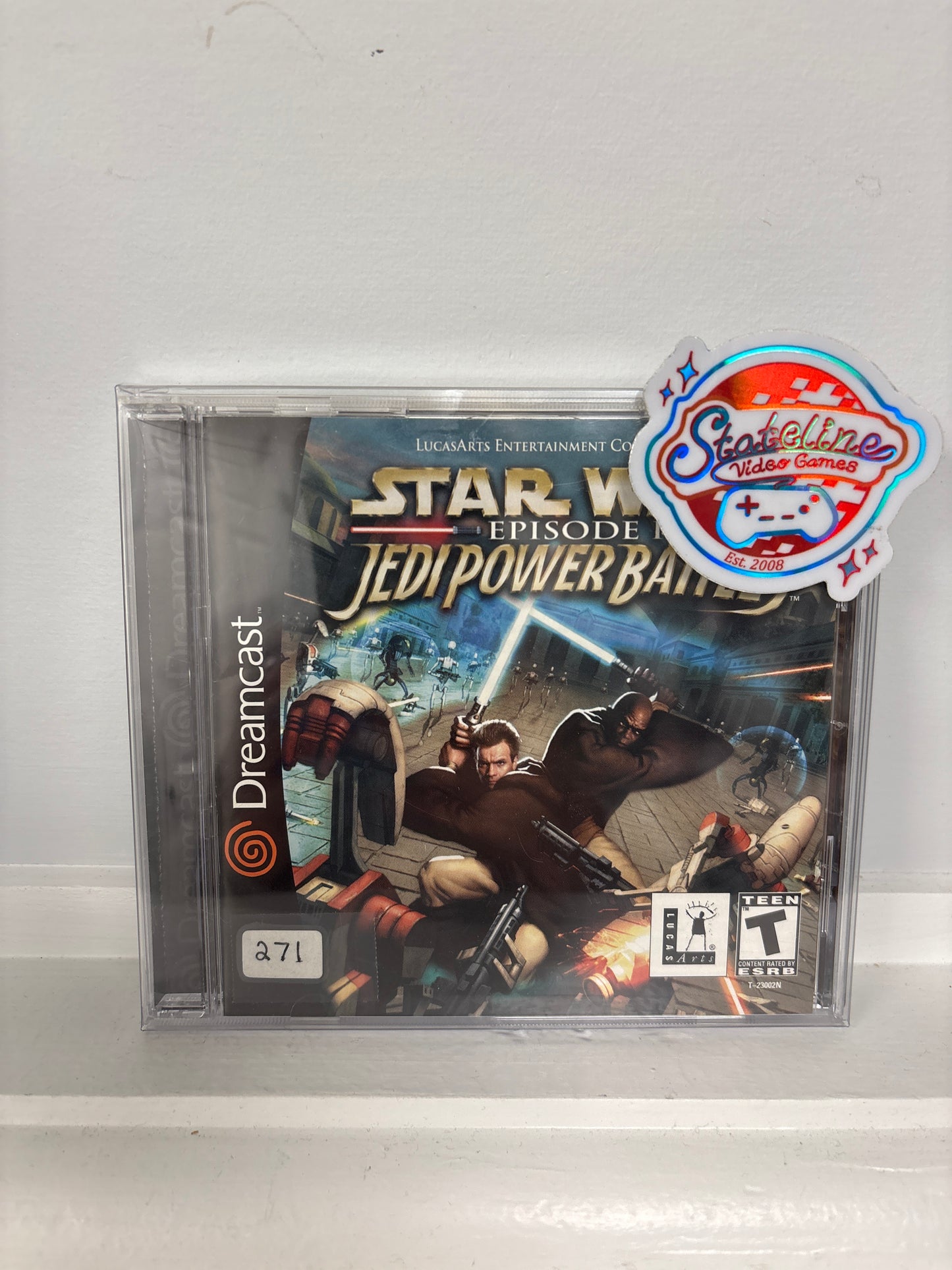 Star Wars Episode I Jedi Power Battles - Sega Dreamcast