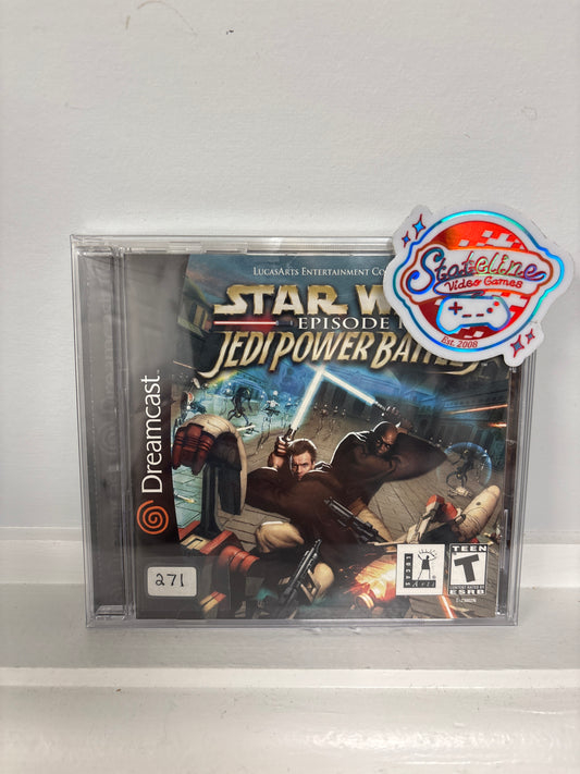Star Wars Episode I Jedi Power Battles - Sega Dreamcast