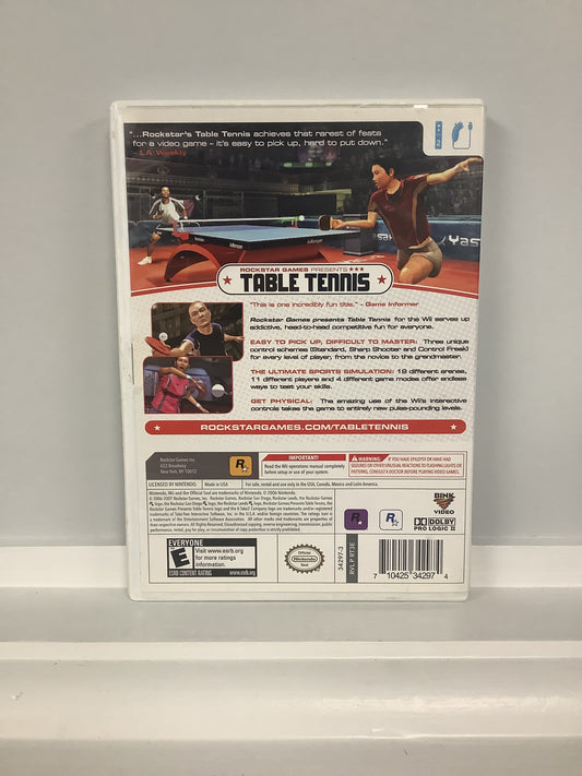 Table Tennis - Wii