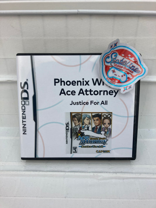Phoenix Wright: Ace Attorney Justice For All - Nintendo DS