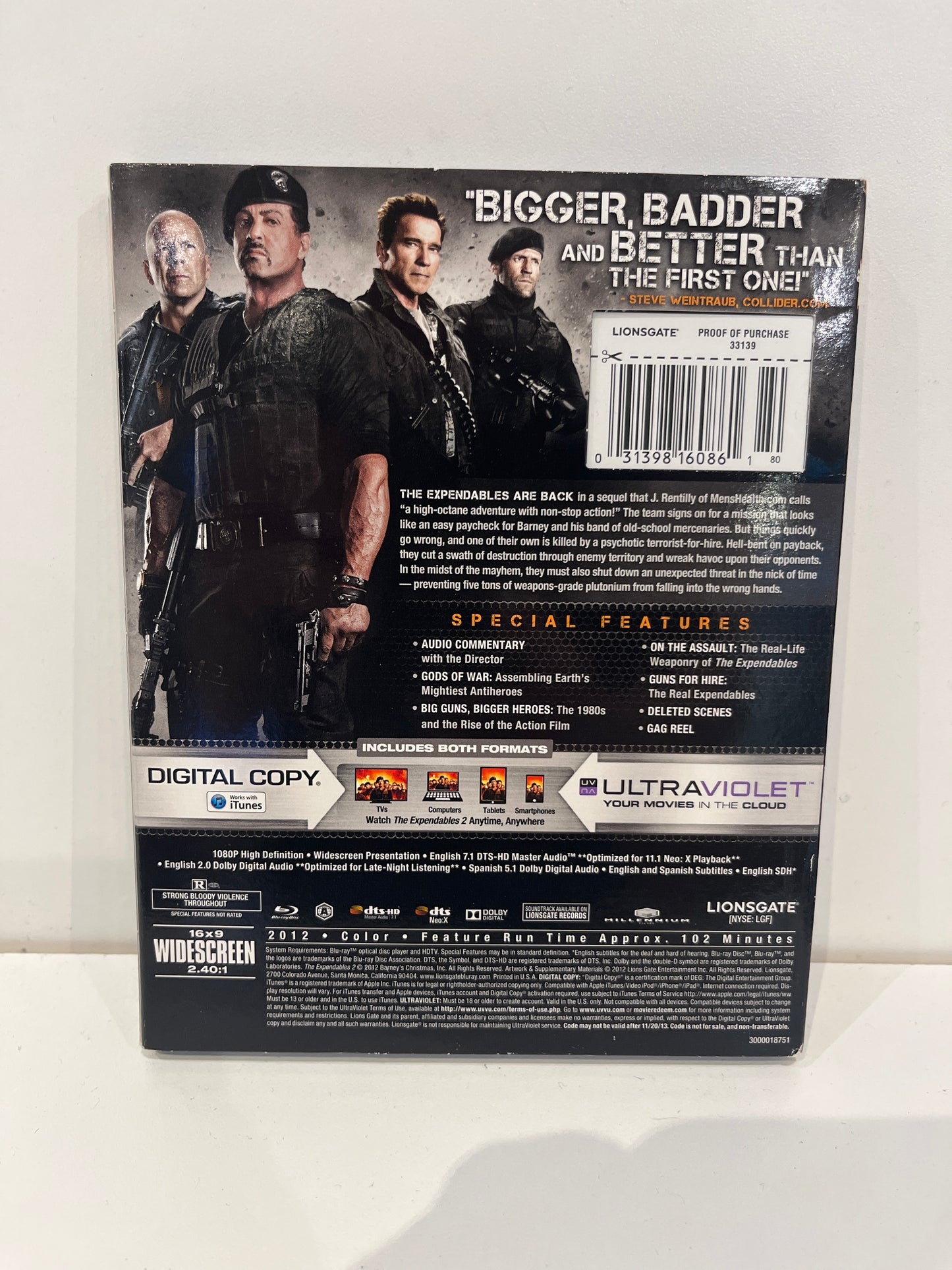 The Expendables 2 - Blu-Ray