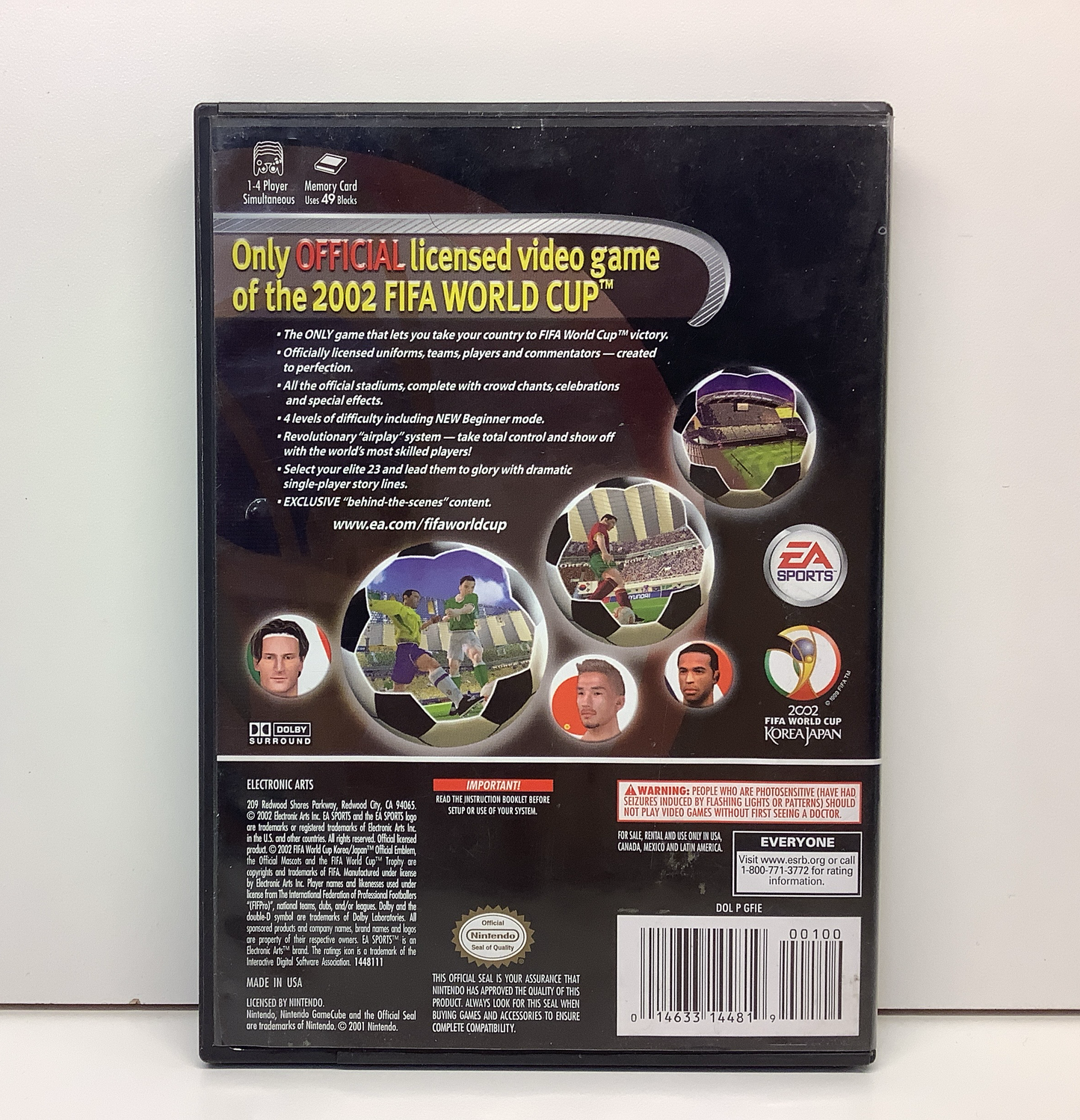 FIFA 2002 World Cup - Gamecube