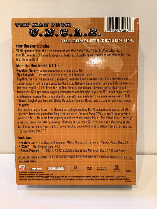 The Man From U.N.C.L.E. Complete Season One - DVD
