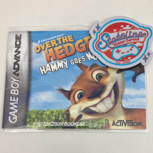 Over the Hedge Hammy Goes Nuts - GameBoy Advance