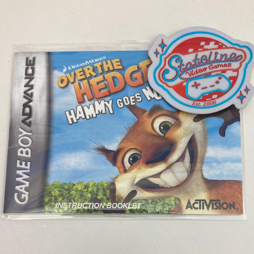 Over the Hedge Hammy Goes Nuts - GameBoy Advance