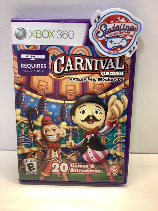 Carnival Games: Monkey See, Monkey Do - Xbox 360