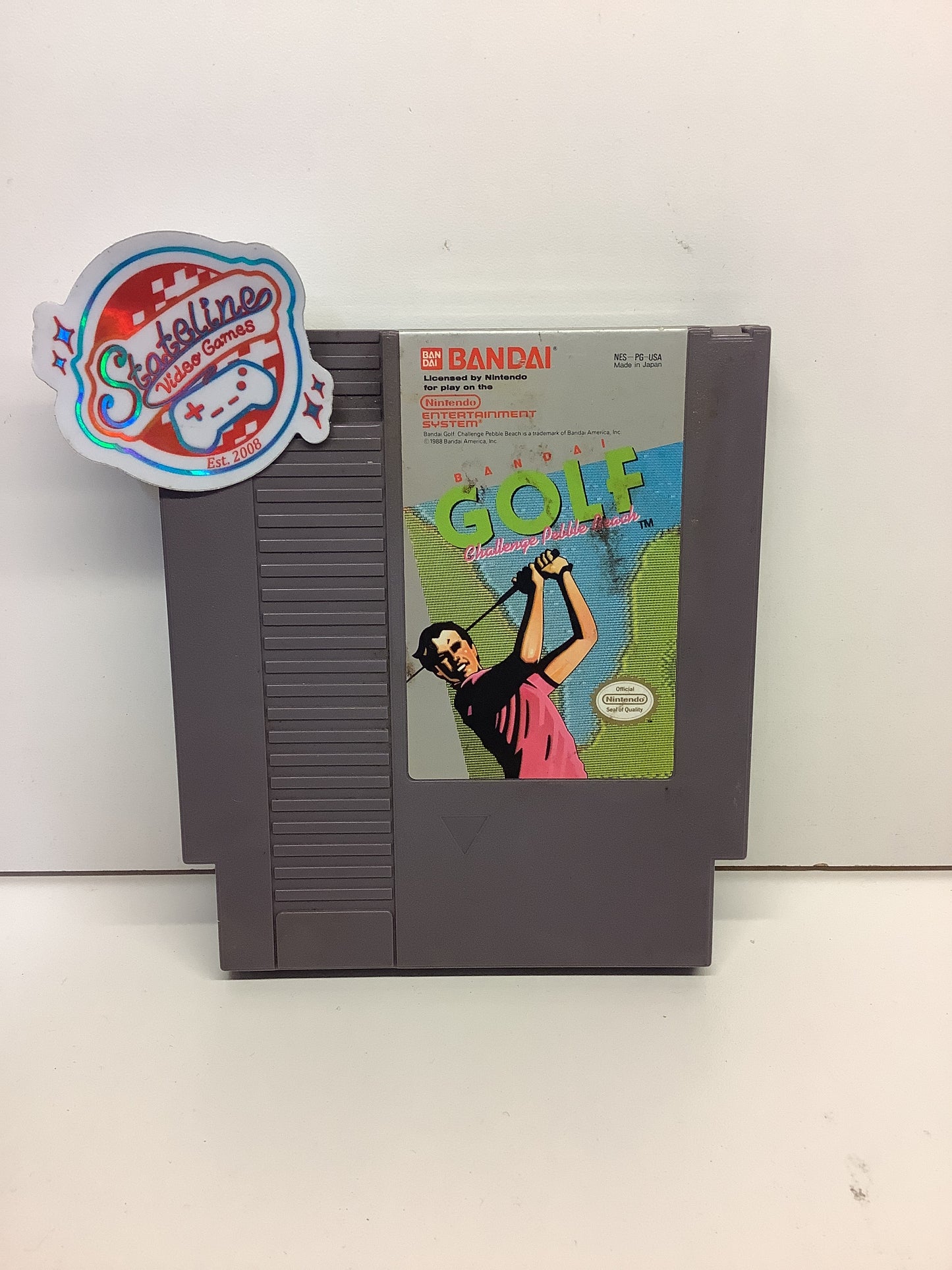 Bandai Golf Challenge Pebble Beach - NES