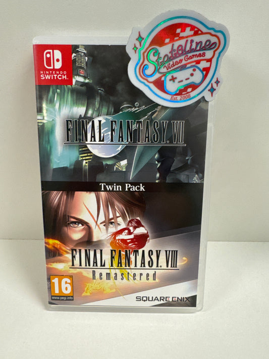 Final Fantasy VII & VIII Remastered Twin Pack - Nintendo Switch
