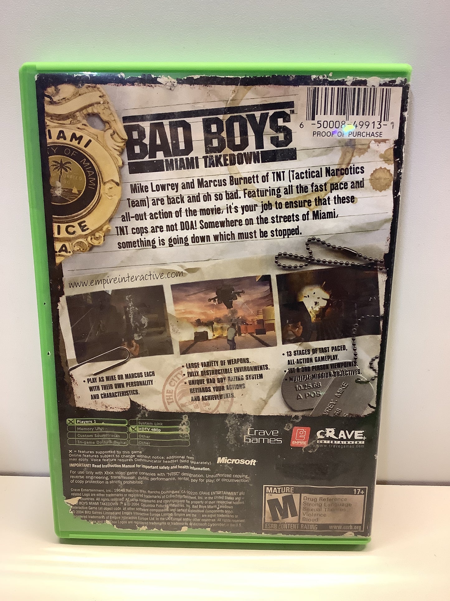 Bad Boys Miami Takedown - Xbox