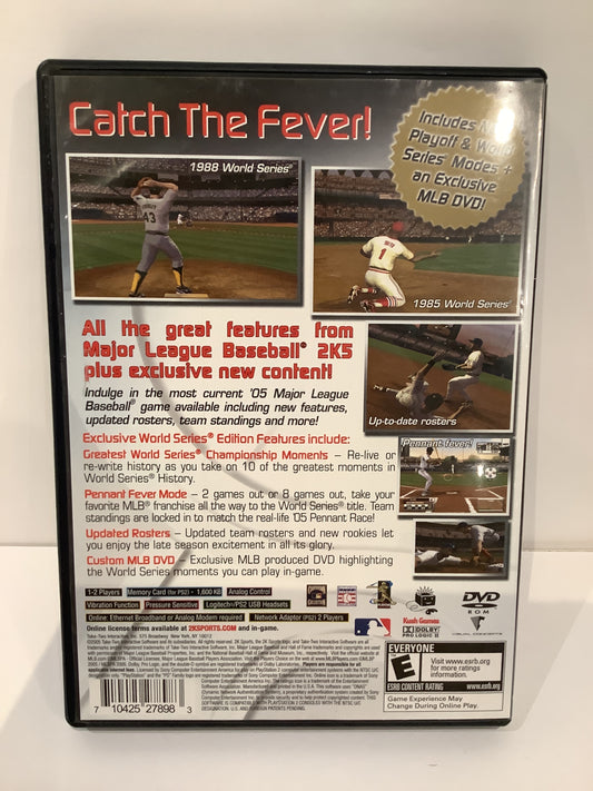Major League Baseball 2K5 [World Series Edition] - Playstation 2