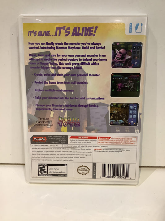 Monster Mayhem: Build and Battle - Wii