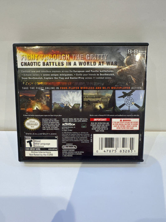 Call of Duty World at War - Nintendo DS