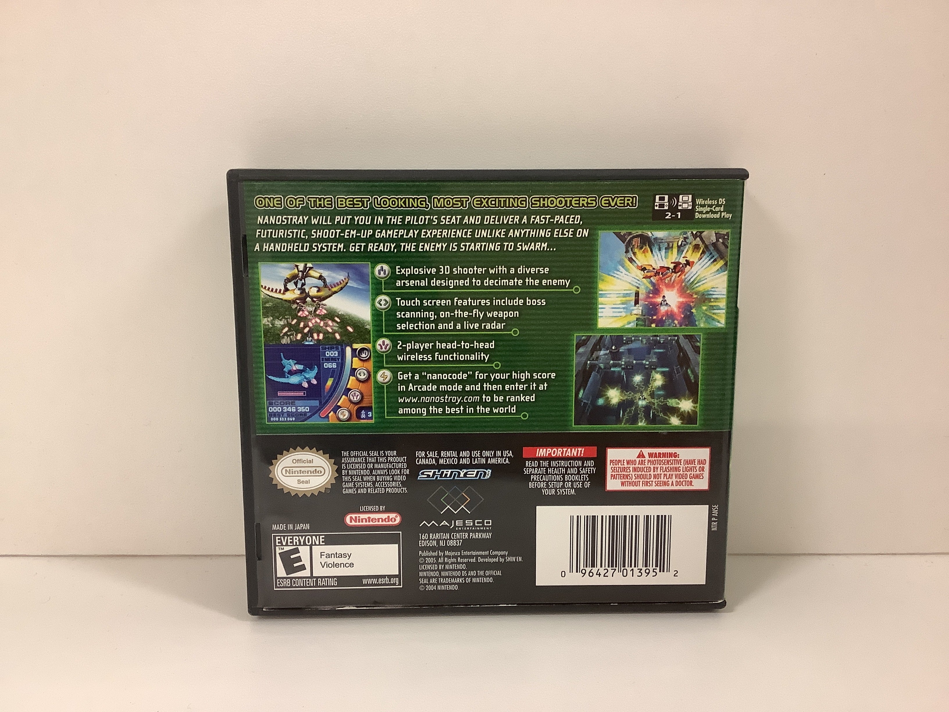 【 中古 】 NINTENDO DS ソフト Nanostray 【 輸入版 】 DS ナノストレイ Nanostray DS 北米版 海外版 DS 弾爵 ナノストレイ