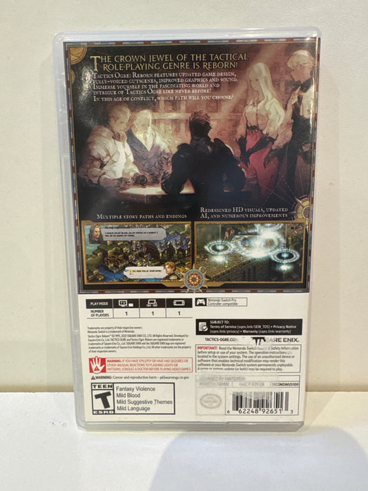 Tactics Ogre: Reborn - Nintendo Switch
