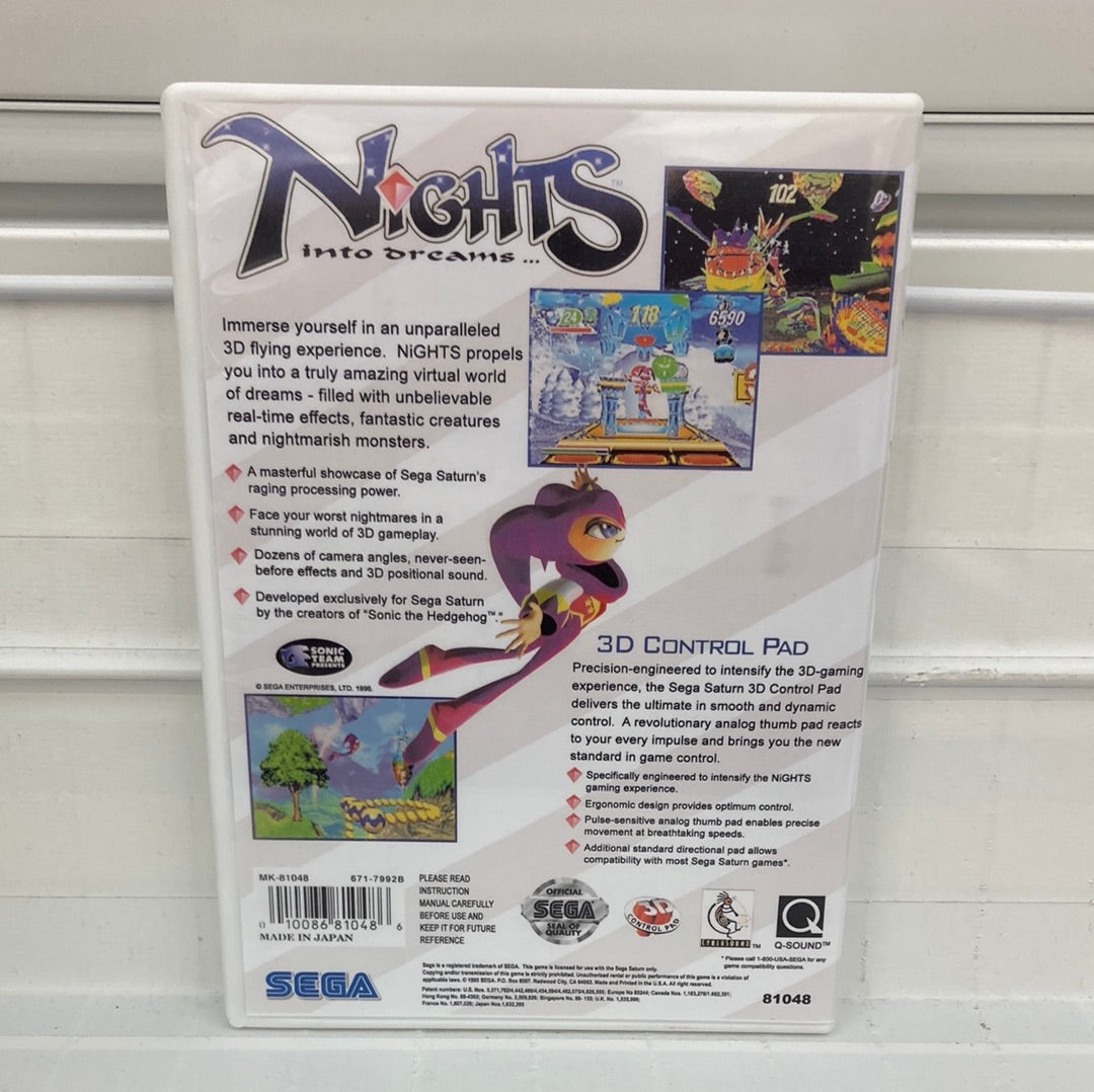 Nights into Dreams - Sega Saturn