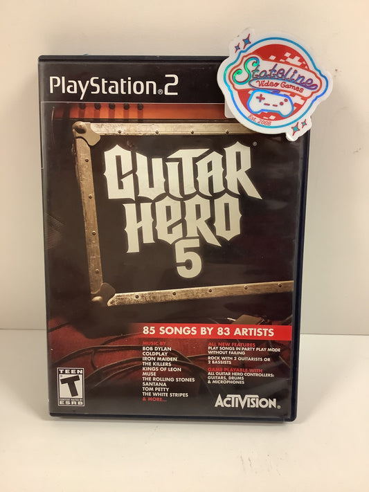 Guitar Hero 5 - Playstation 2