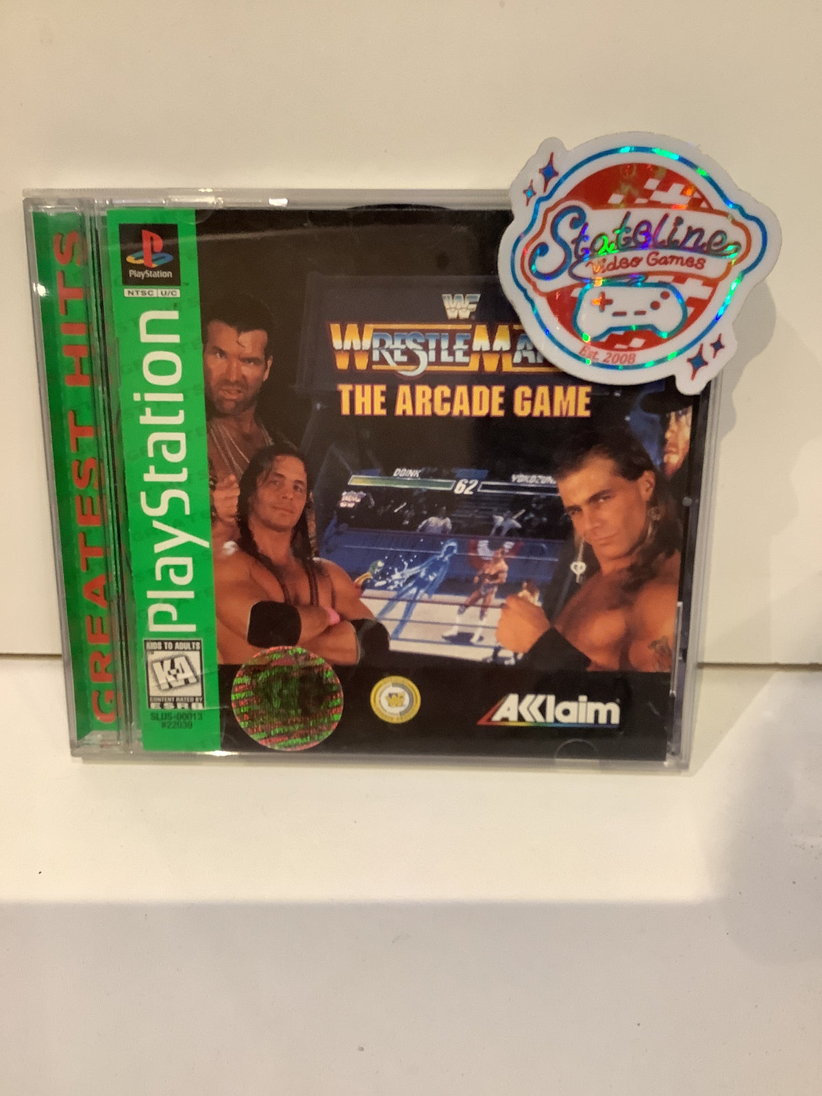 WWF Wrestlemania The Arcade Game [Greatest Hits] - Playstation