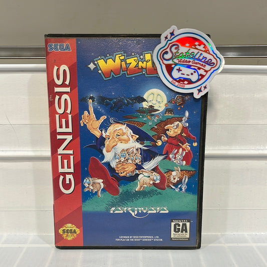 Wiz 'n' Liz - Sega Genesis