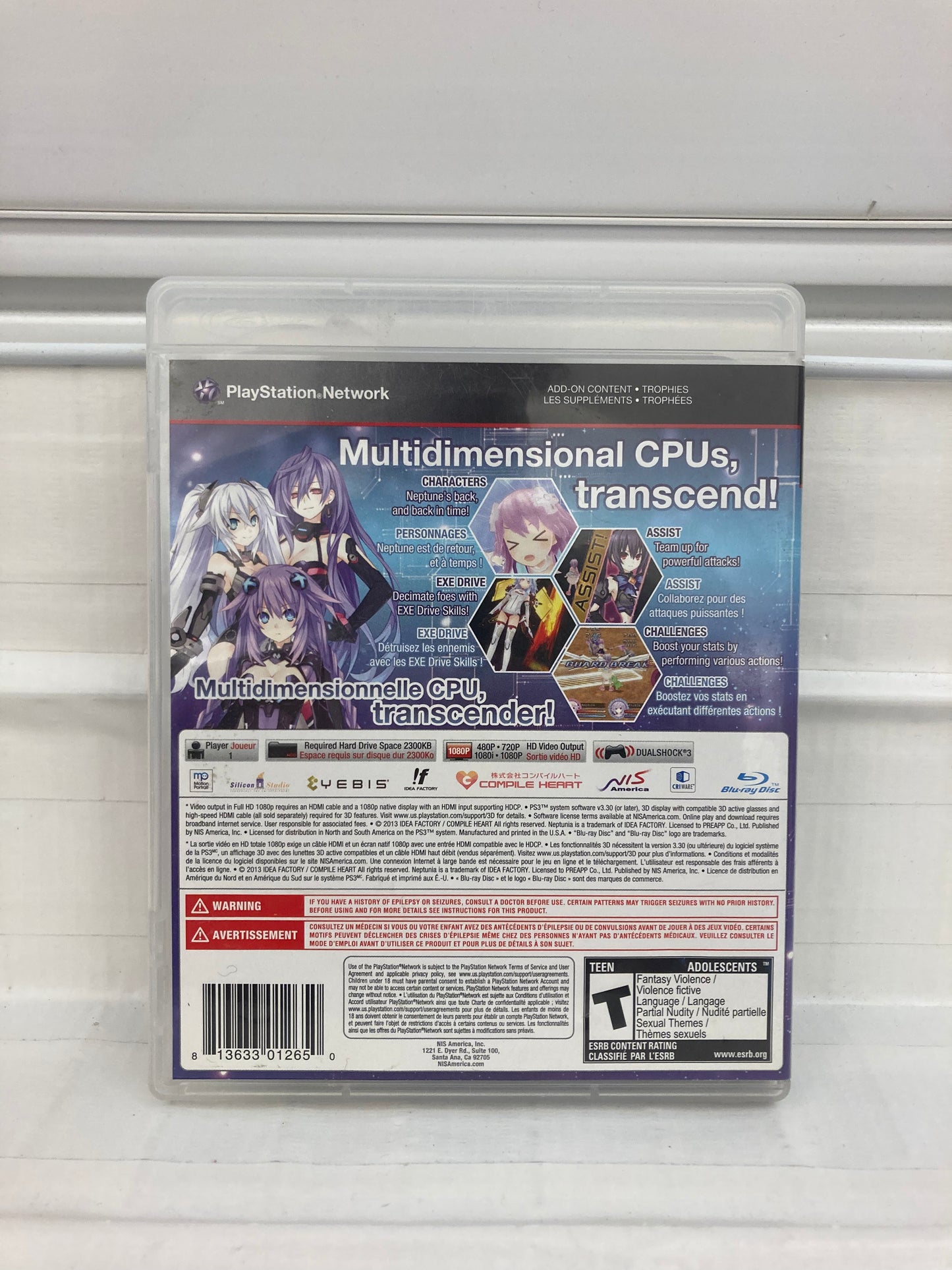Hyperdimension Neptunia Victory - Playstation 3