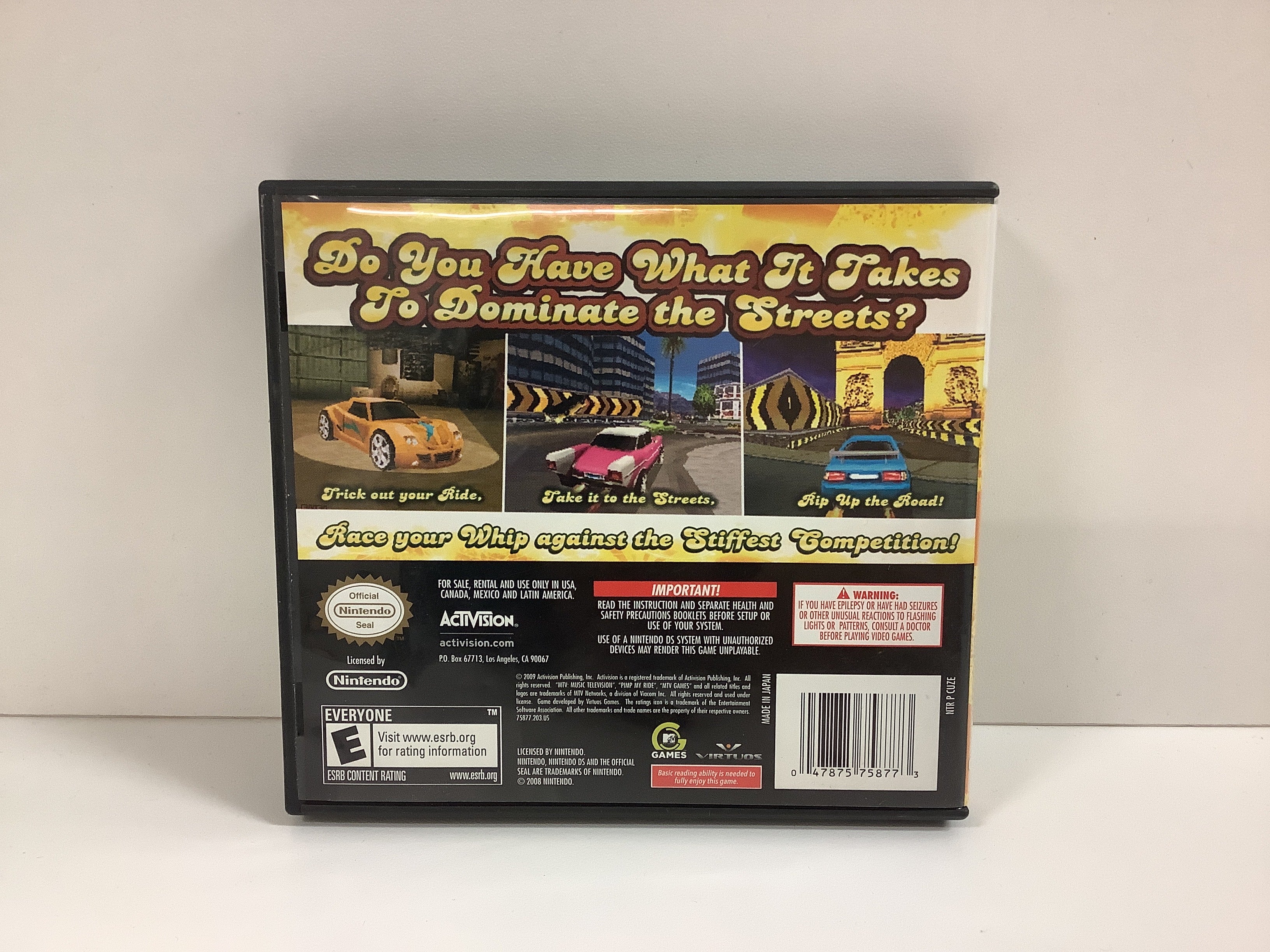 Pimp My Ride Street Racing - Nintendo DS – Stateline Video Games Inc.