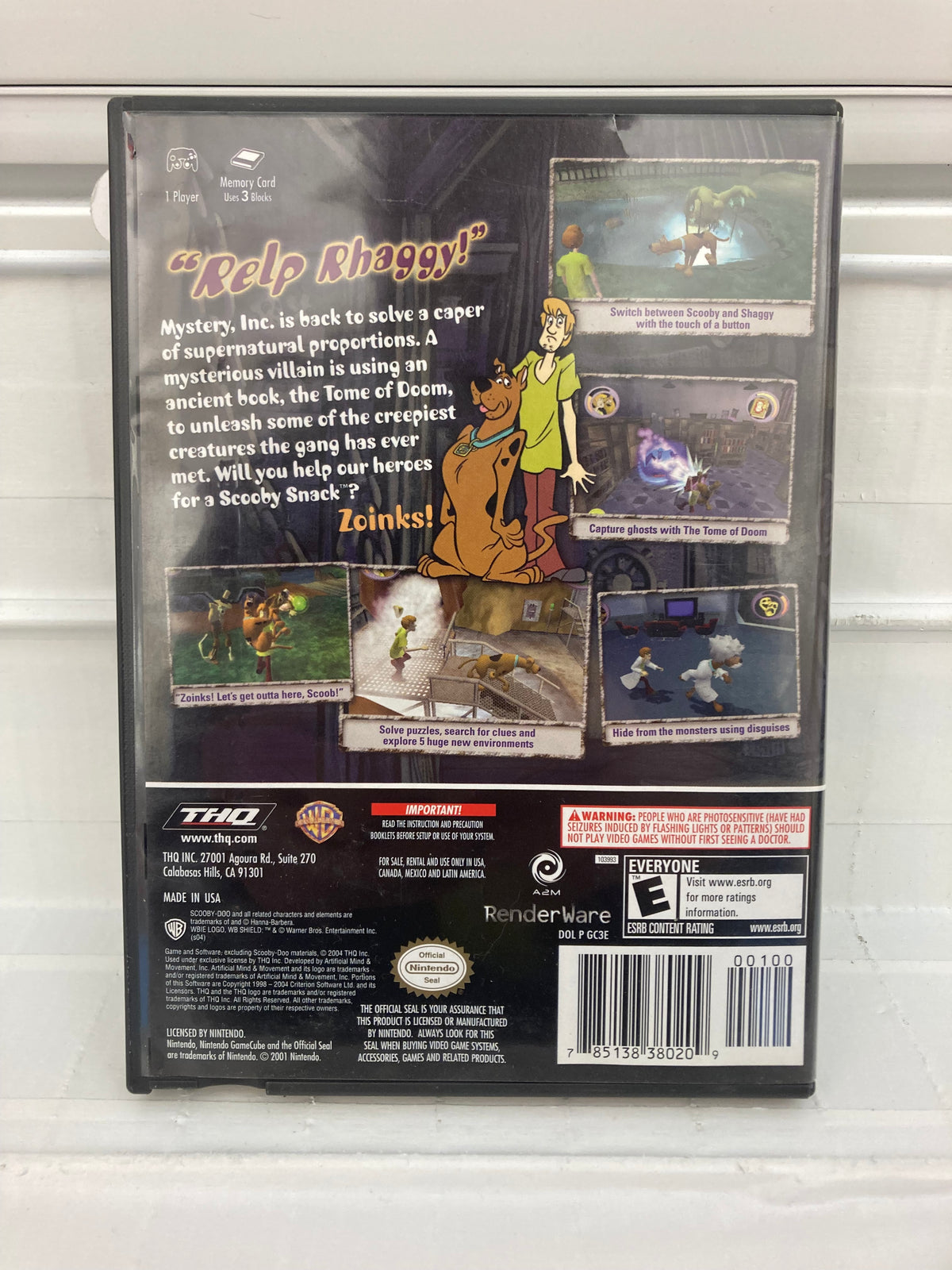 Scooby Doo Mystery Mayhem - Gamecube