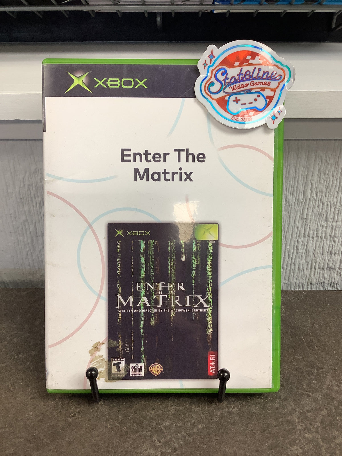 Jeu Enter The Matrix Pour Xbox – Version PAL FR Complet En Boîte (CIB) – Floto Games – Bon État