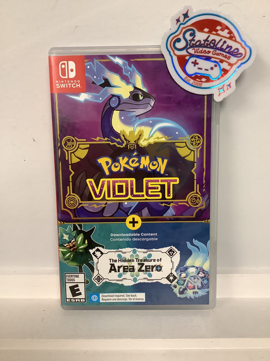 Pokemon Violet & The Hidden Treasure of Area Zero - Nintendo Switch