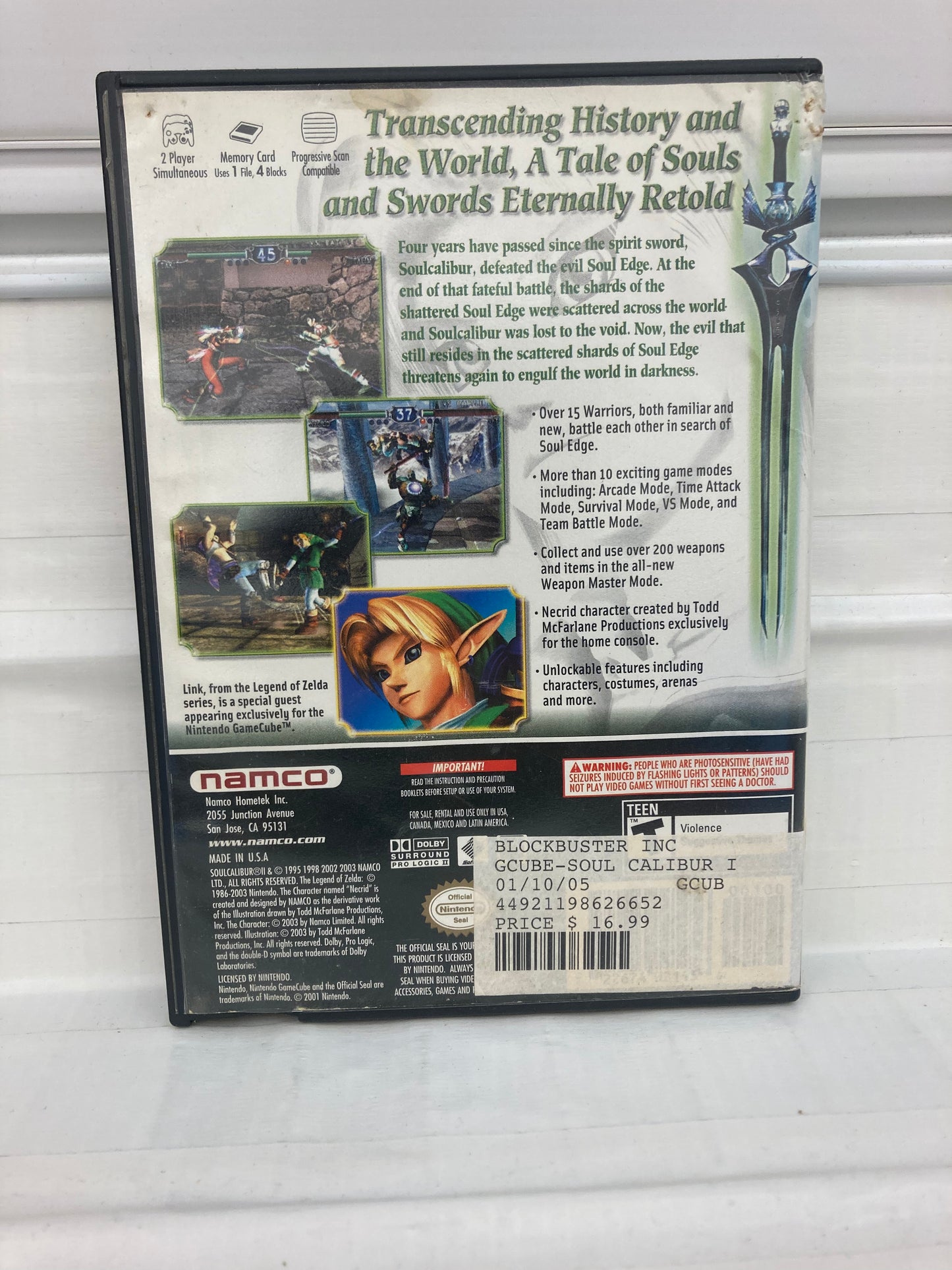 Soul Calibur II [Players Choice] - Gamecube