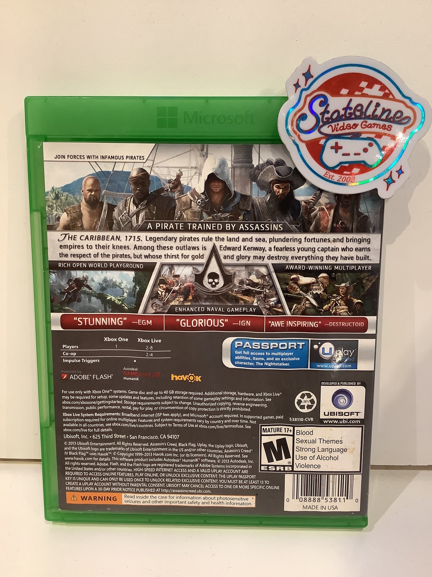 Assassin's Creed IV: Black Flag - Xbox One