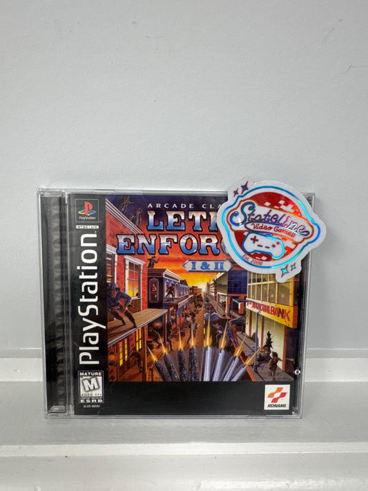 Lethal Enforcers 1 and 2 - Playstation
