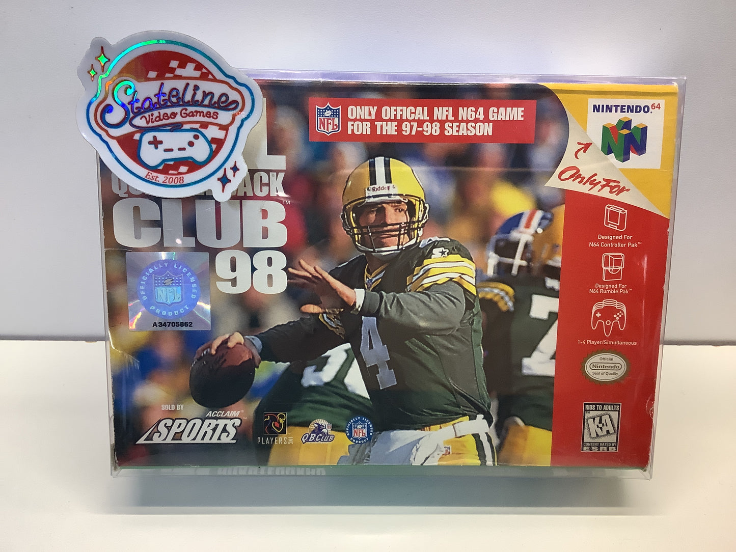 NFL Quarterback Club 98 - Nintendo 64