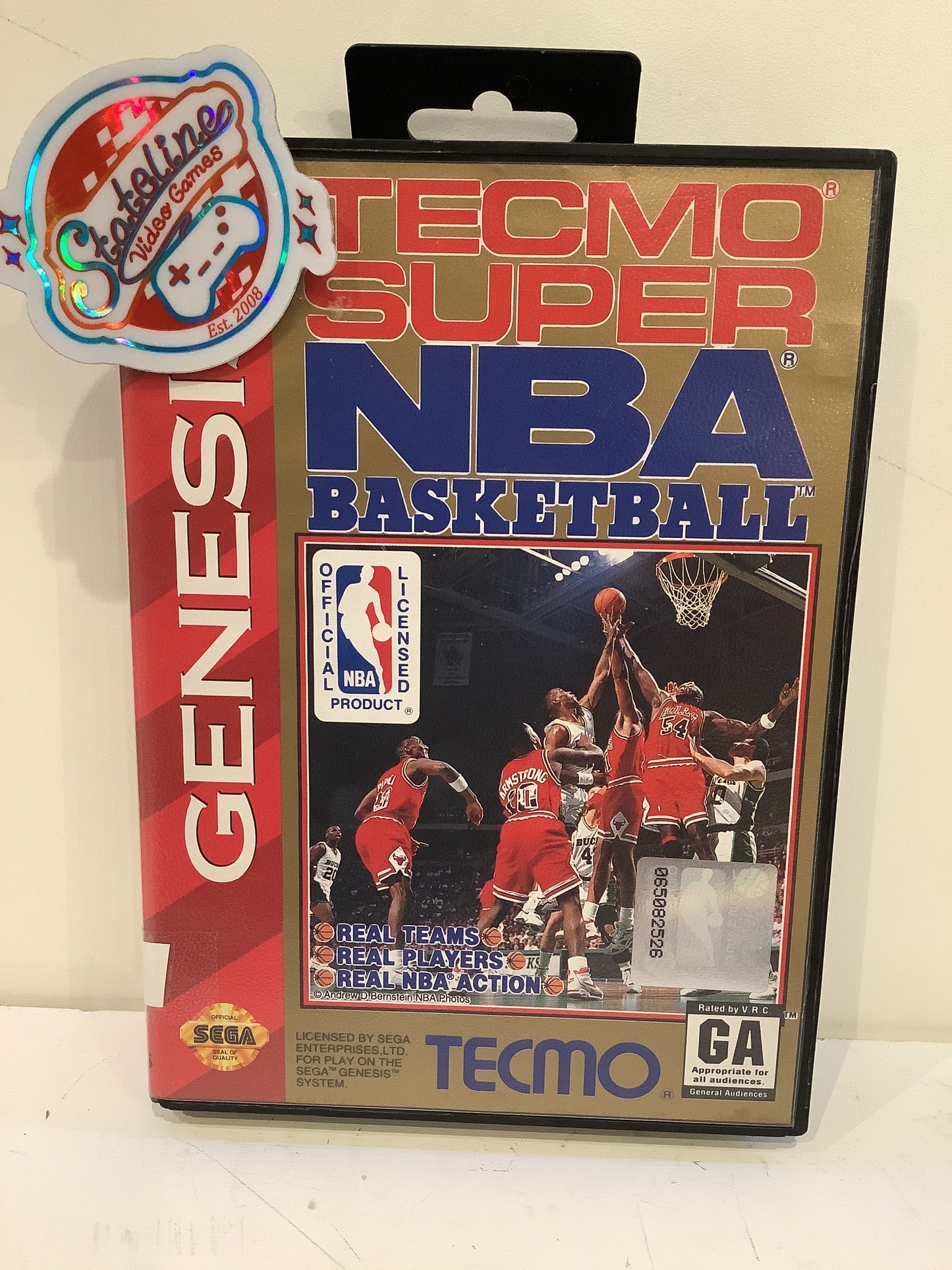 Tecmo Super NBA Basketball - Sega Genesis