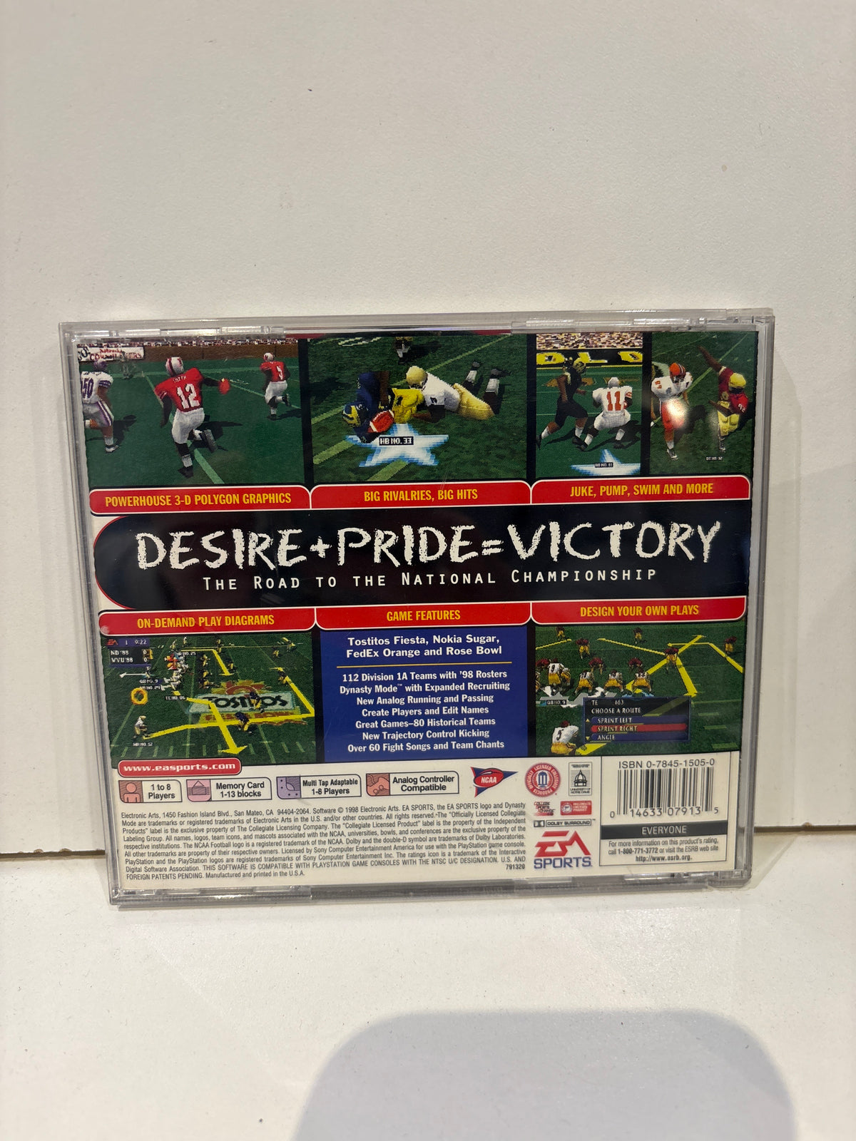 NCAA Football 99 - Playstation