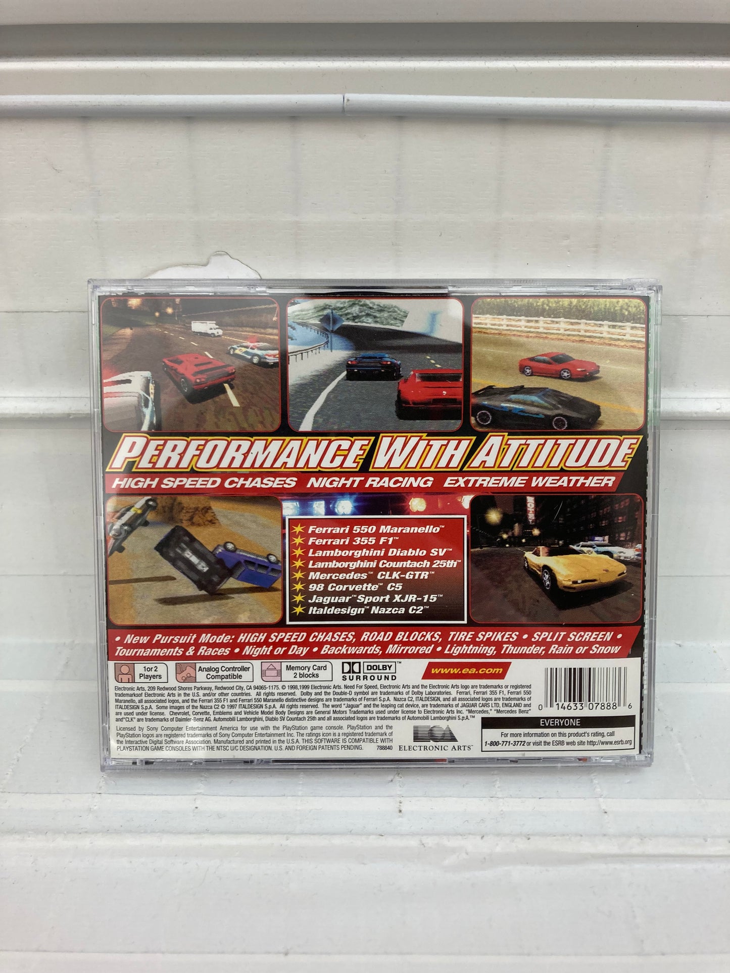 Need for Speed 3 Hot Pursuit [Greatest Hits] - Playstation