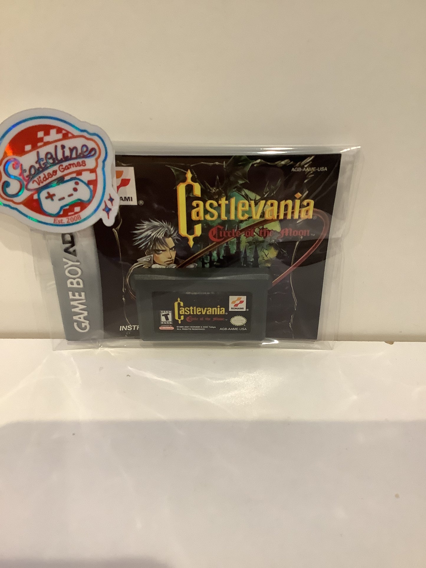 Castlevania Circle of the Moon - GameBoy Advance