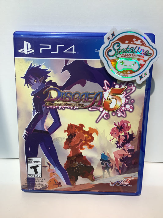 Disgaea 5: Alliance of Vengeance Launch Edition - Playstation 4