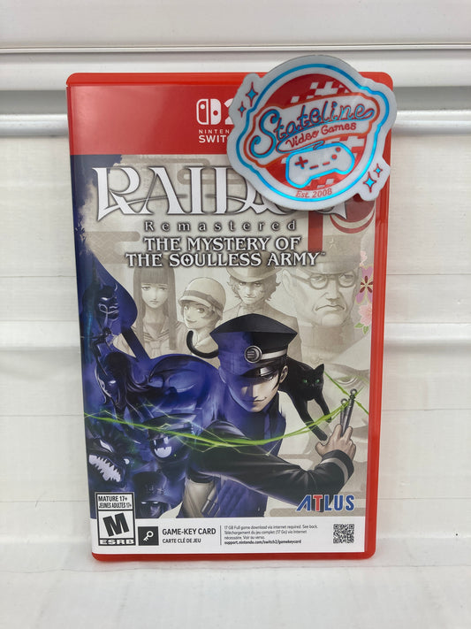 Raidou Remastered: Mystery Of The Soulless Army - Nintendo Switch 2