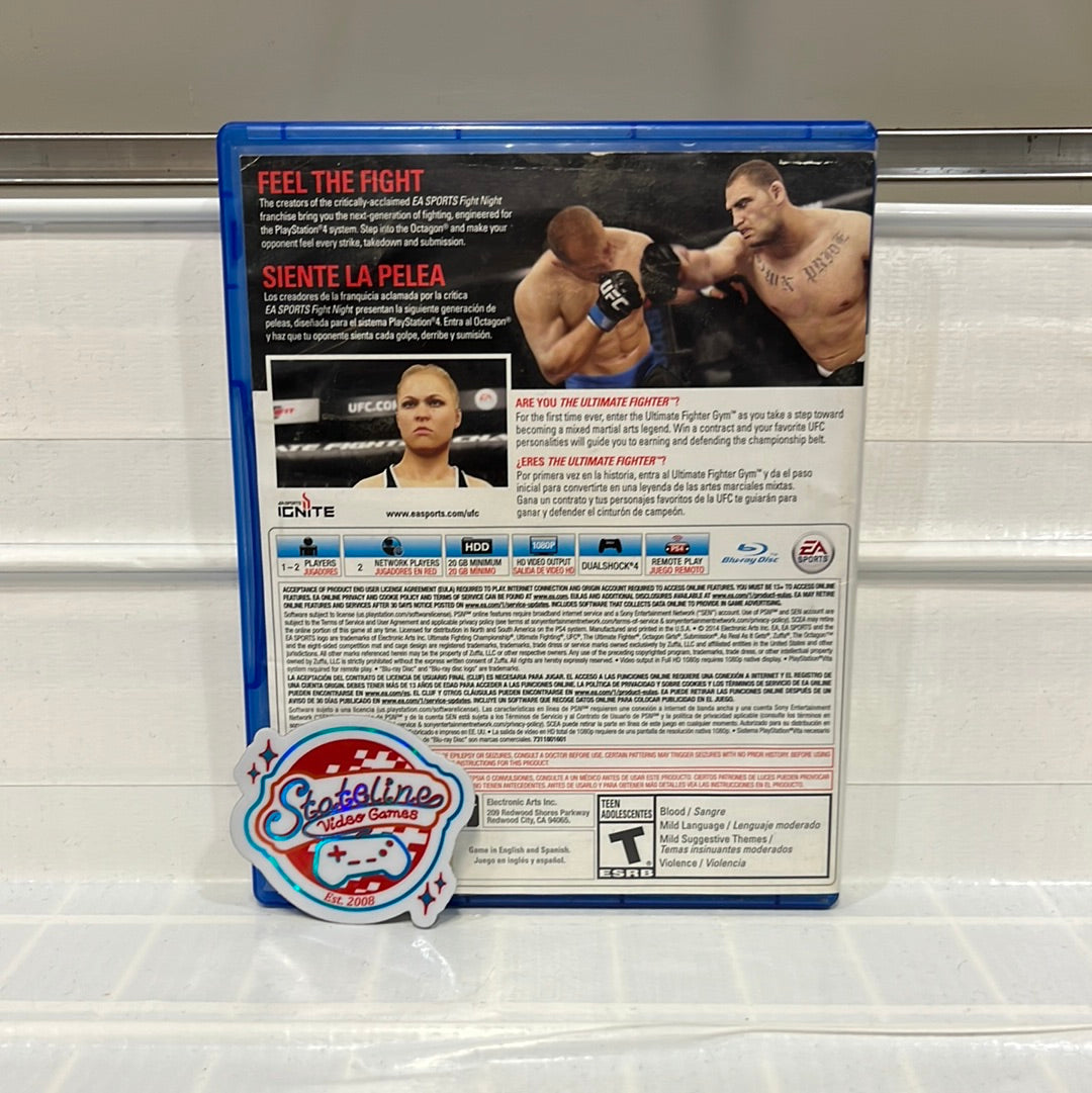 UFC - Playstation 4 – Stateline Video Games Inc.